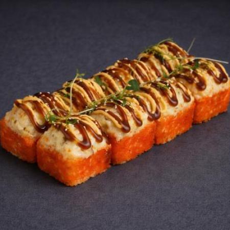ЗАПЕЧЕННЫЙ РОЛЛ «КОПЧЕНЫЙ ЦЫПЛЕНОК»
