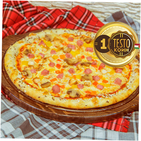 Cheese Pizza «ВЕТЧИНА ПРОТИВ ГРИБОВ»